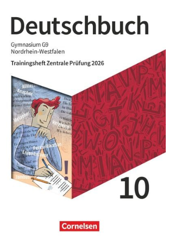 Schüler*in mit Bücherstapel